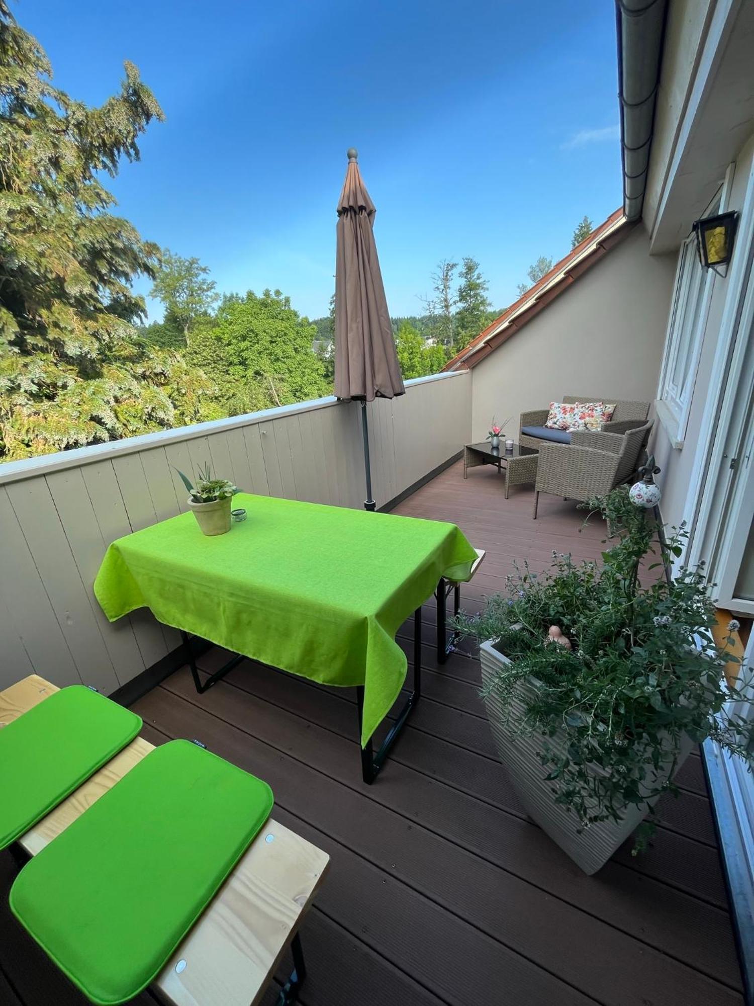 Schoene Wohnung, Bodenseenaehe Ravensburg Bagian luar foto